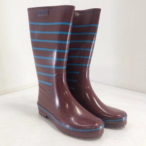 NWT Aigle "Carelie" in Marine Griotte